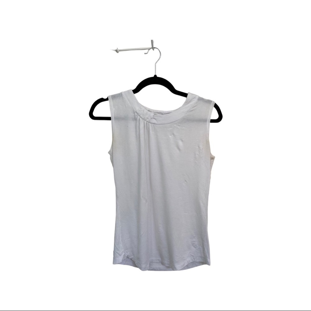 Business casual white shirt
